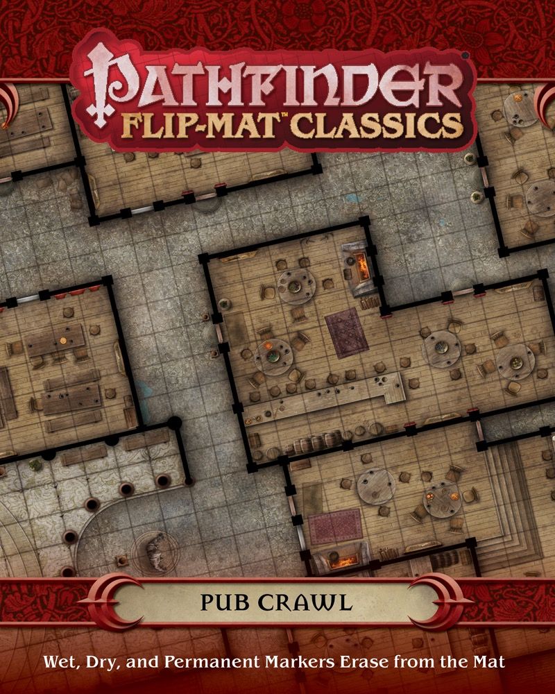 Pathfinder RPG: Flip-Mat Classics - Pub Crawl