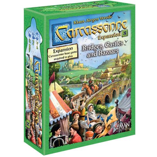 Carcassonne: Expansion 8 - Bridges, Castles &amp; Bazaars