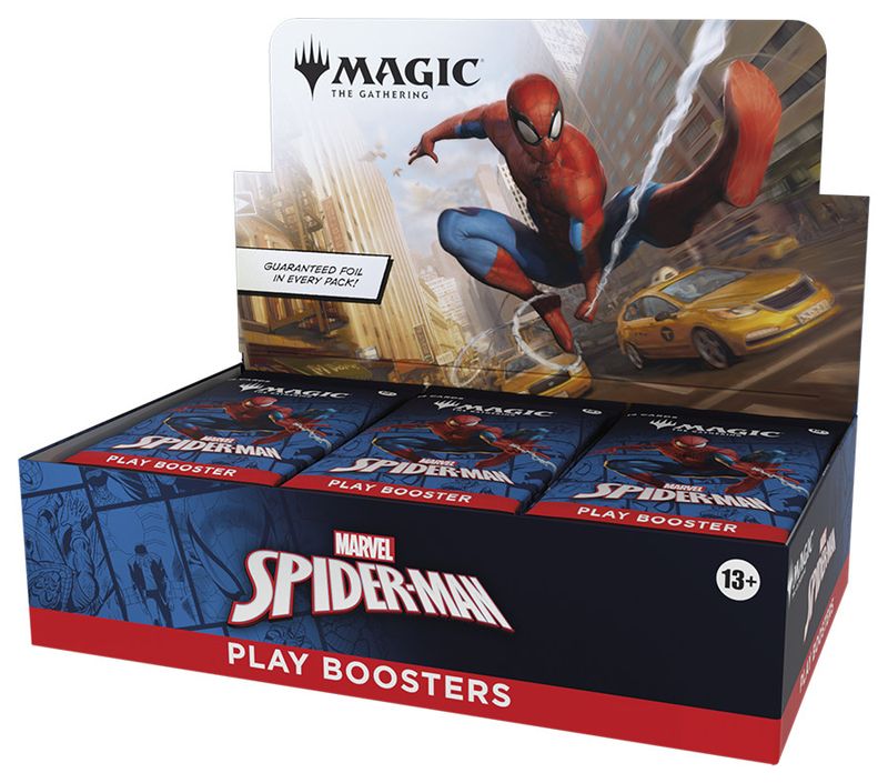 MTG Universes Beyond: Marvel&#39;s Spider-Man Play Booster Box (Preorder)