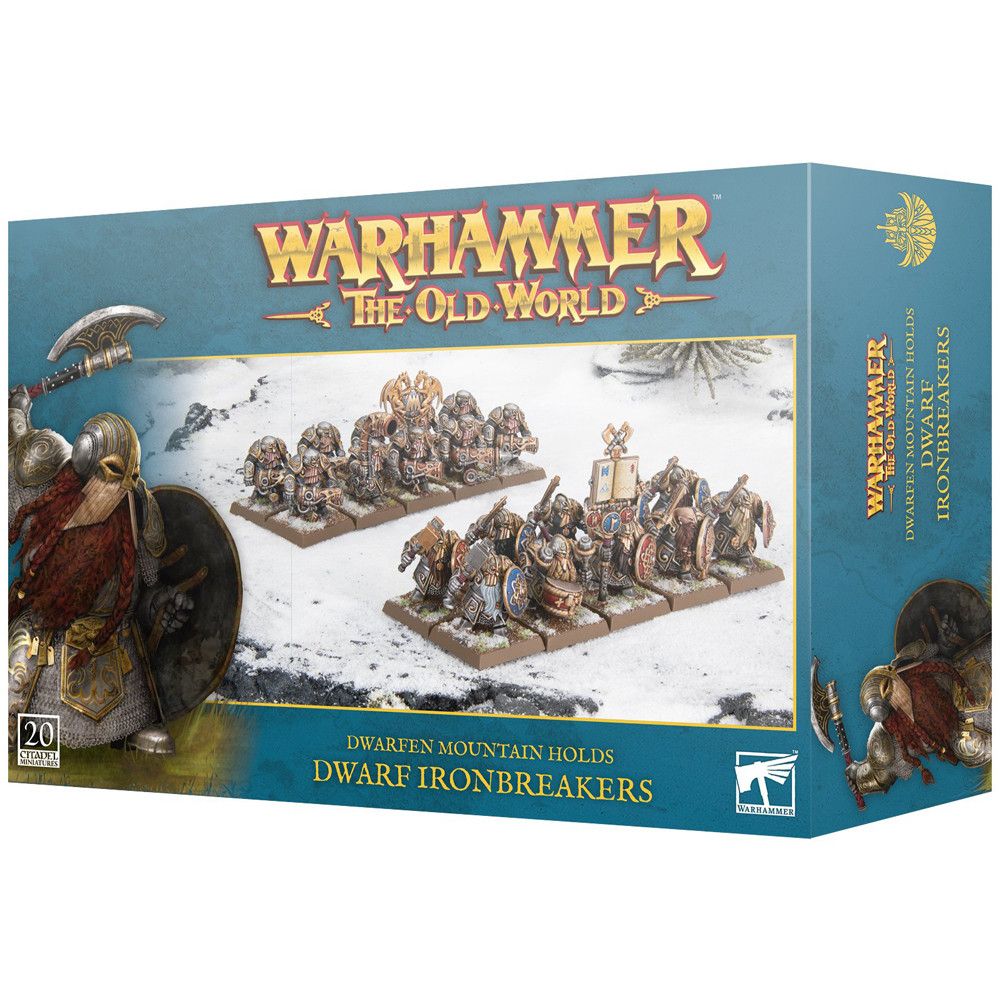 Warhammer Old World: Dwarf Mountain Holds - Dwarf Ironbreakers