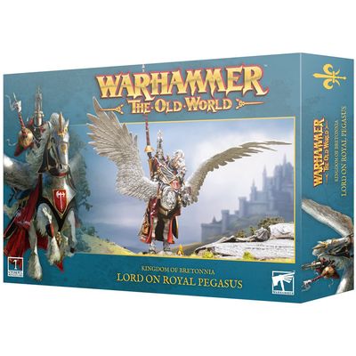Warhammer The Old World: Kingdom of Bretonnia - Lord On Royal Pegasus