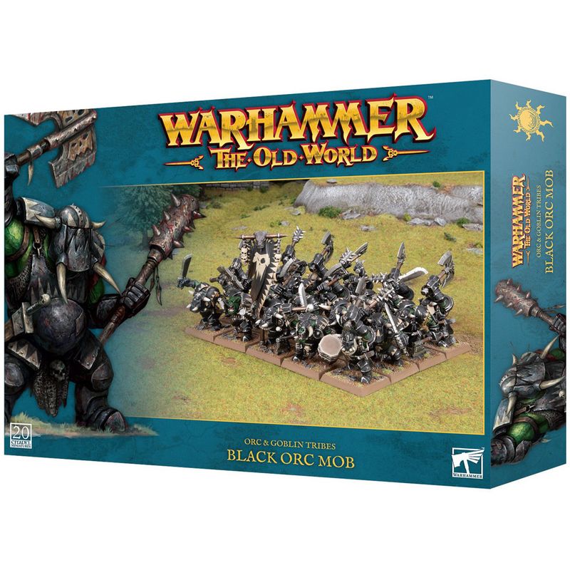 Warhammer The Old World: Orc &amp; Goblin Tribes - Black Orc Mob