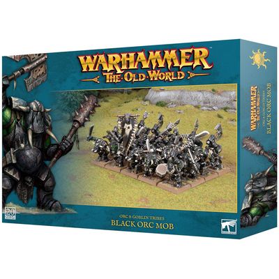 Warhammer The Old World: Orc &amp; Goblin Tribes - Black Orc Mob