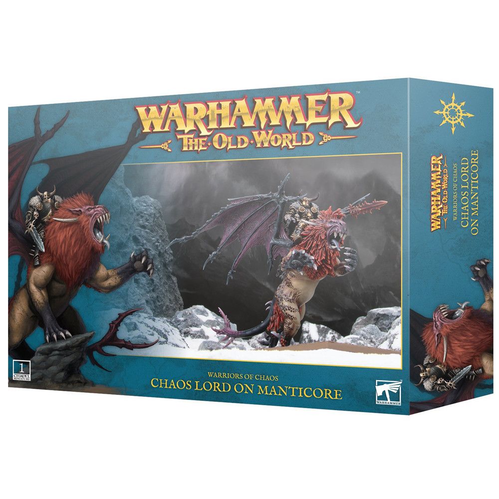 Warhammer The Old World: Warriors of Chaos - Chaos Lord on Manticore