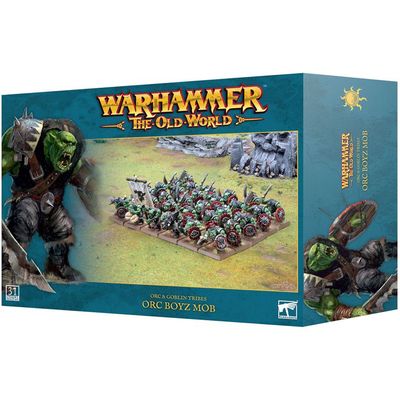 Warhammer The Old World: Orc &amp; Goblin Tribes - Orc Boyz Mob