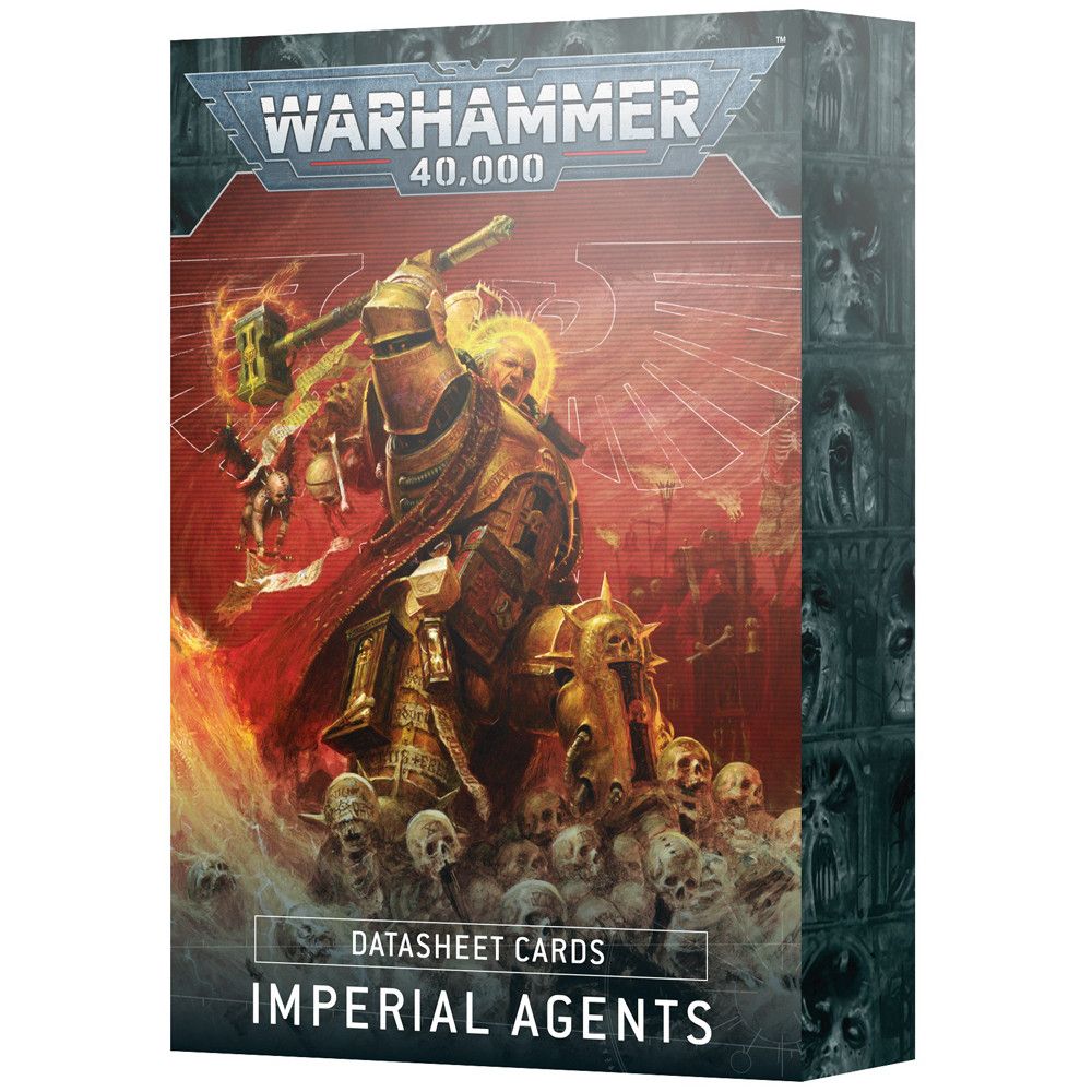 Warhammer 40k: Datasheet Cards - Imperial Agents