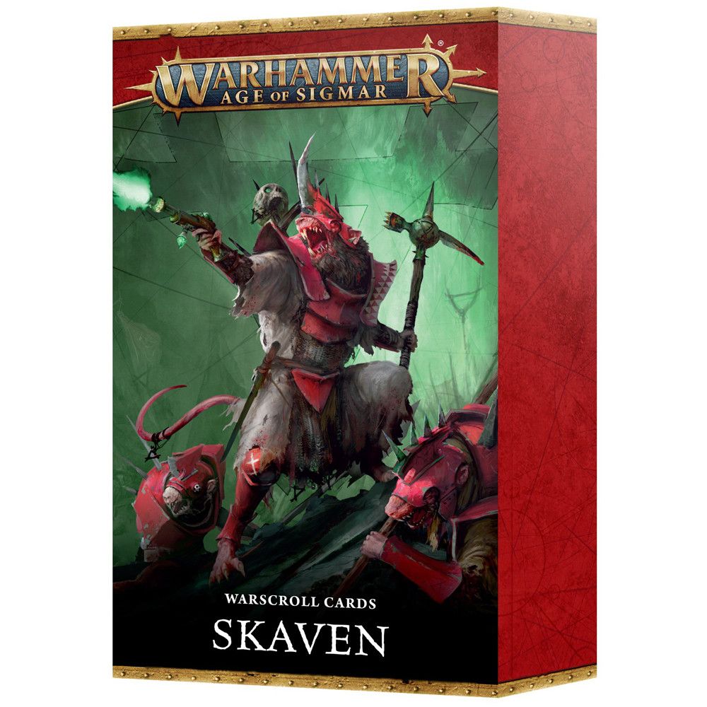 Age of Sigmar: Warscroll Cards: Skaven (4e)