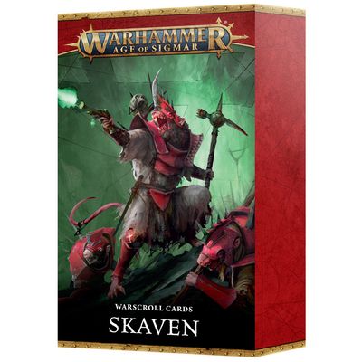 Age of Sigmar: Warscroll Cards: Skaven (4e)