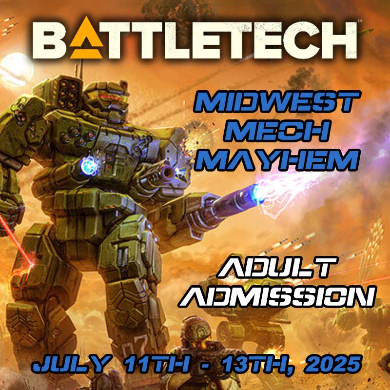 Midwest Mech Mayhem July 2025 - Adult Admission