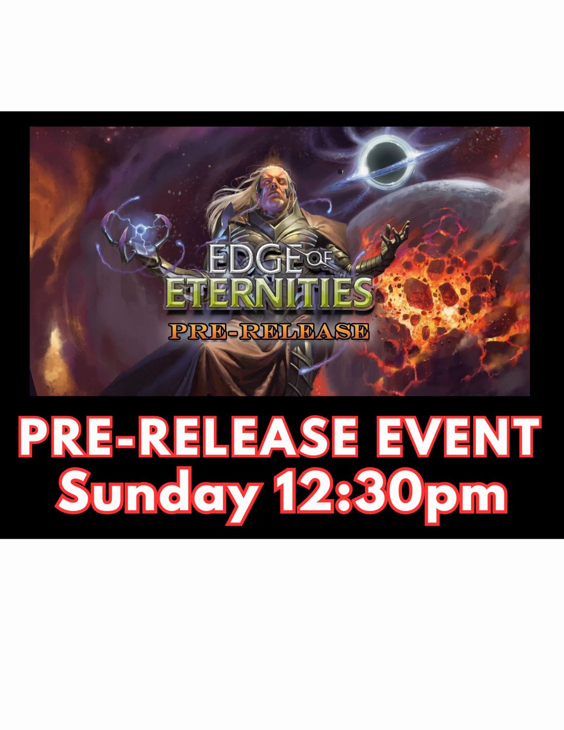 MTG Edge of Eternities (Prerelease Event - Sunday 12:30pm)