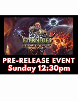 MTG Edge of Eternities (Prerelease Event - Sunday 12:30pm)