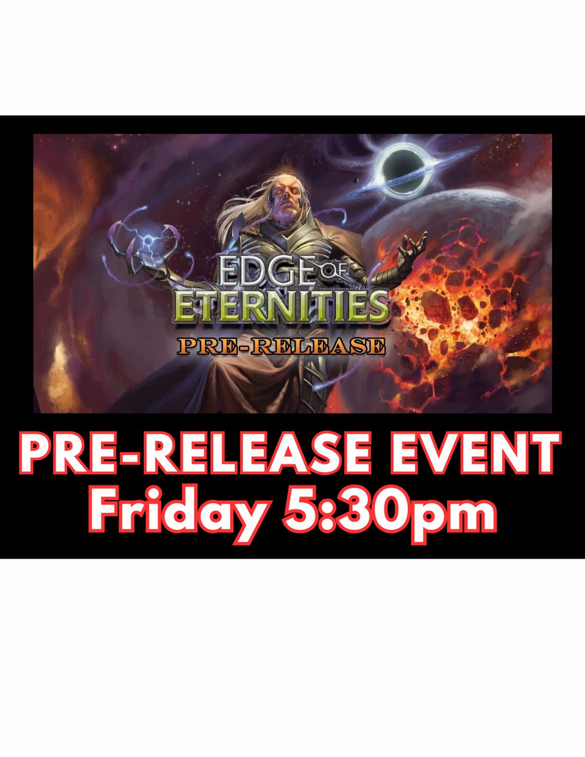 MTG Edge of Eternities (Prerelease Event - Friday 5:30pm)