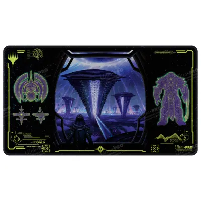 Playmat: MTG Holofoil - Edge of Eternities - Susur Secundi, Void Altar