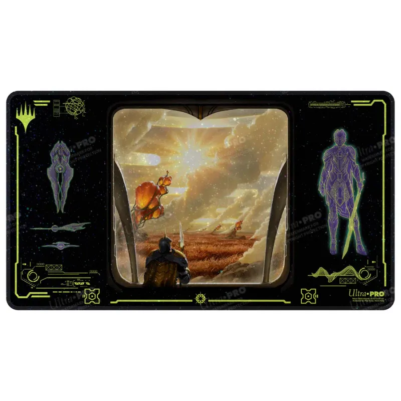 Playmat: MTG Holofoil - Edge of Eternities - Adagia, Windswept Bastion