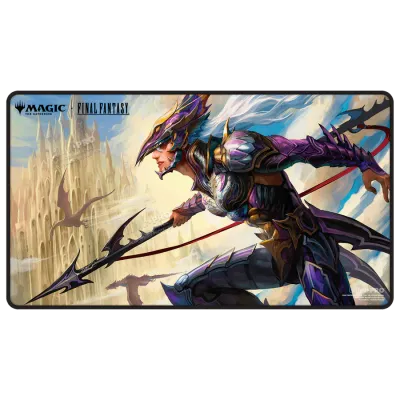 Ultra-Pro Playmat: MTG Black Stitched - Final Fantasy - Kain, Traitorous Dragoon