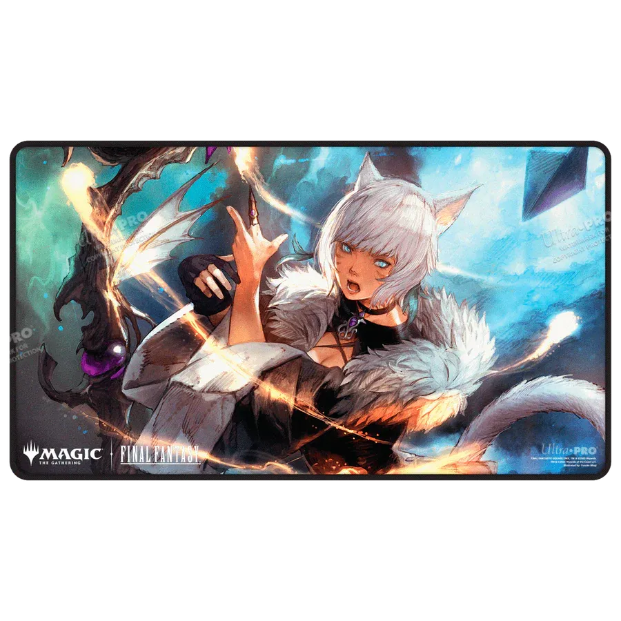 Ultra-Pro Playmat: MTG Black Stitched - Final Fantasy - Y&#39;shtola Rhul