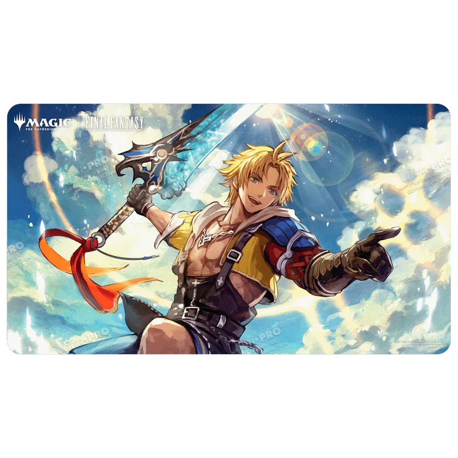 Ultra-Pro Playmat: MTG Final Fantasy - Tidus, Yuna&#39;s Guardian