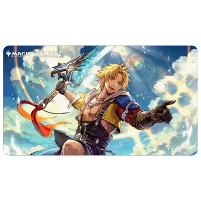 Ultra-Pro Playmat: MTG Final Fantasy - Tidus, Yuna&#39;s Guardian