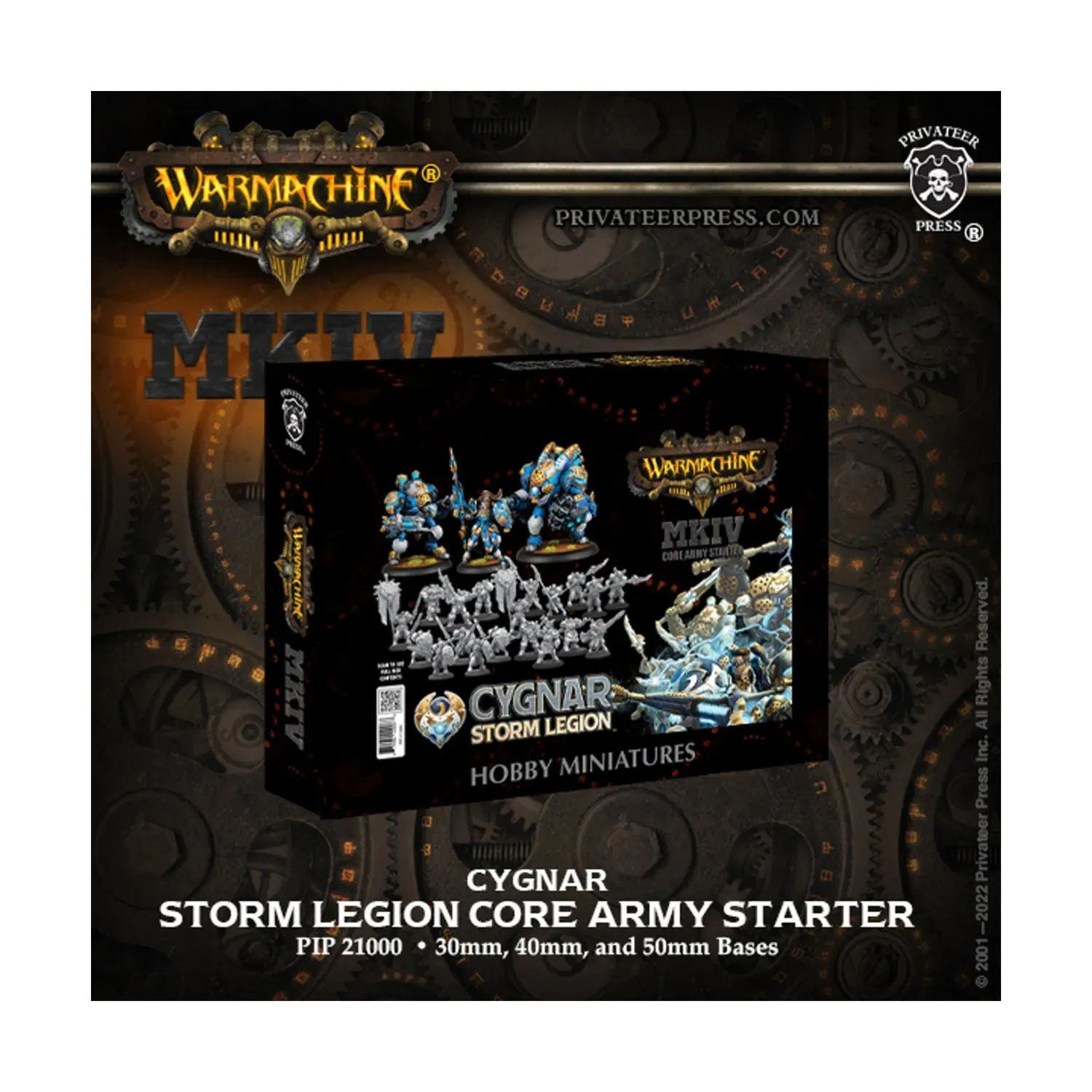 Warmachine MKIV: Cygnar Storm Legion Core Army Starter