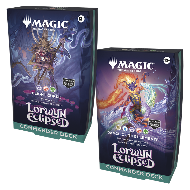 MTG Lorwyn Eclipsed Commander Deck - 2 Pack (Preorder)