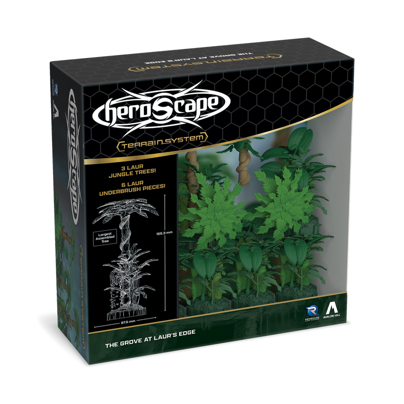 Heroscape: Terrain System - Grove at Laur's Edge