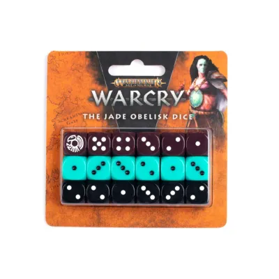Warcry: The Jade Obelisk Dice