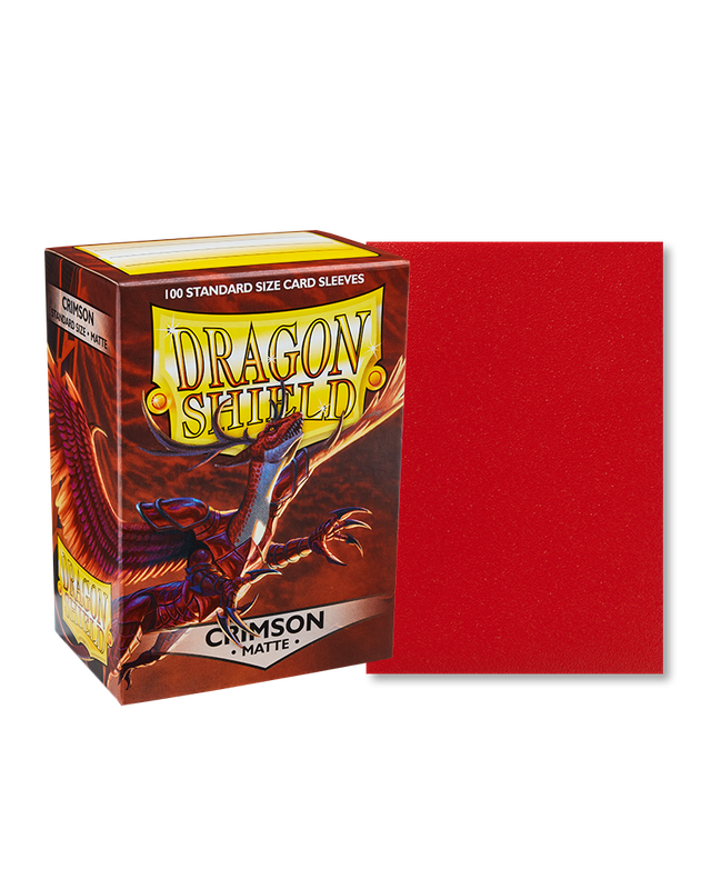 Dragon Shield Std Matte Crimson (100)
