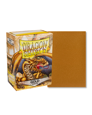 Dragon Shield Std Matte Gold (100)