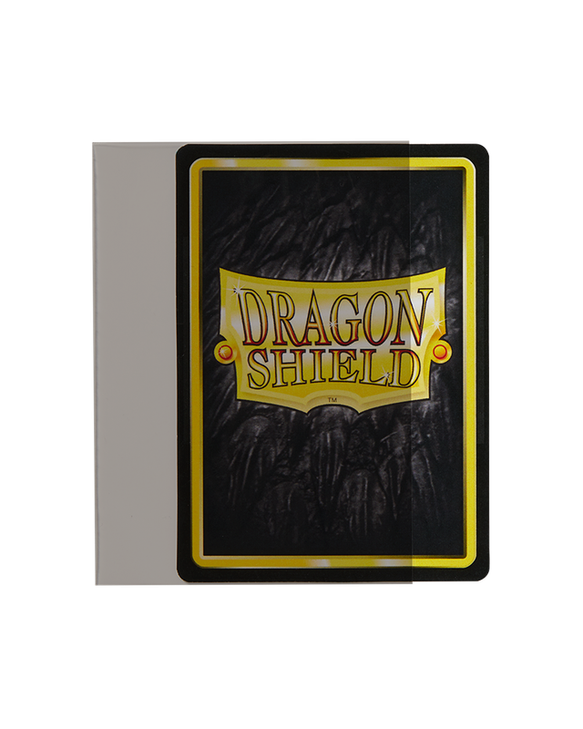 Dragon Shield Sleeves: Perfect Fit Standard Sideload - Smoke 100CT