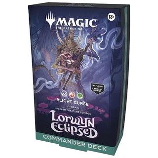 MTG Lorwyn Eclipsed Commander Deck - Blight Curse