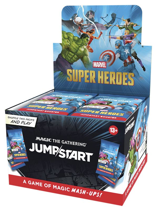 MTG Universes Beyond: Marvel Super Heroes Jumpstart Booster Box (Preorder)