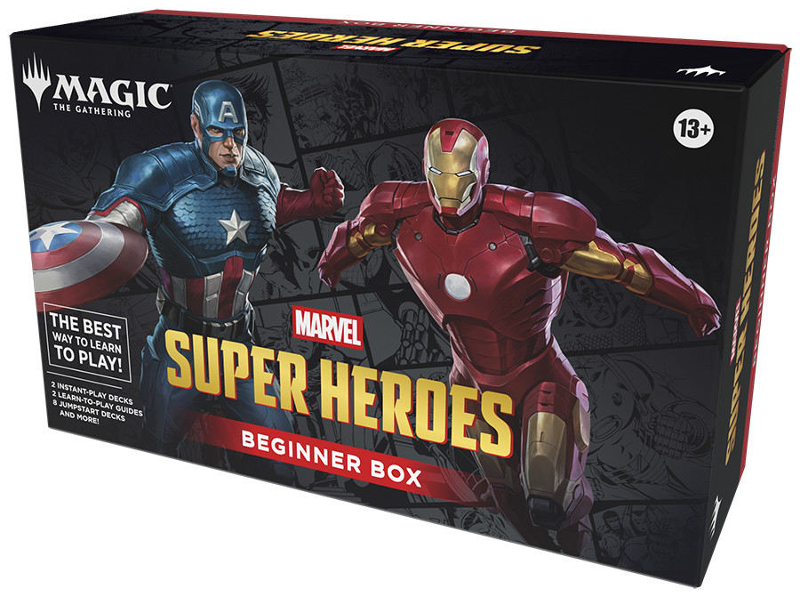 marvel ultimate battles booster box MTG Super Heroes This exciting play booster box is designed for collectors and players alike Magic: The Gathering® | Marvel