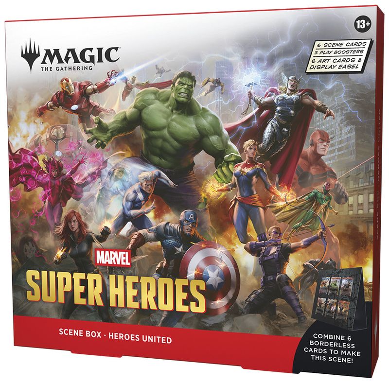 MTG Universes Beyond: Marvel Super Heroes Scene Box - Heroes United