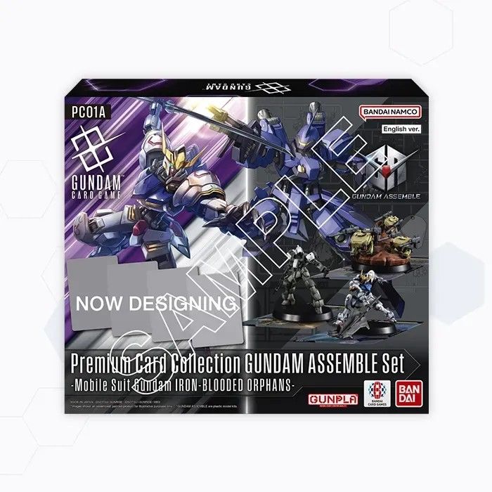 Bandai - Gundam Card Game: Premium Collection Gundam Assemble Set Iron-Blooded Orphans