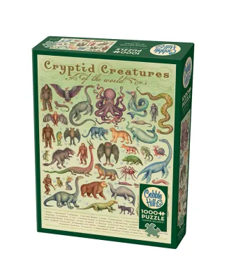 Cryptid Creatures 1000-Piece Cobble Hill Puzzle
