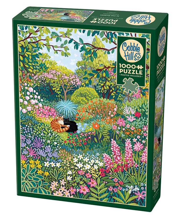 In The Garden 1000-Piece Cobble Hill Puzzle