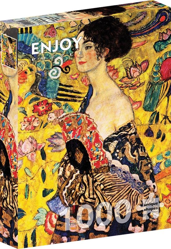 Klimt: Lady with a Fan 1000-Piece Puzzle
