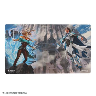 Gamegenic Shiny Playmat: MTG Reality Fracture - Tam Beleren, Conflicted / Jace, Building Reality