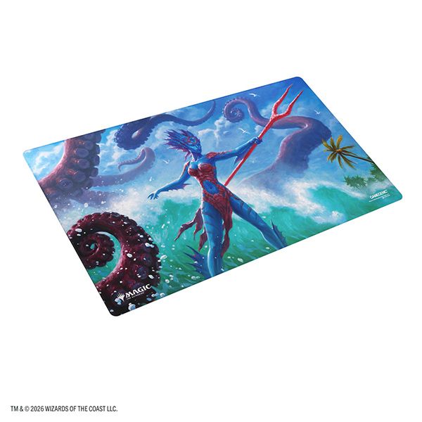 Gamegenic Double-Sided Playmat: MTG Reality Fracture - Kiora of Salt and Sand