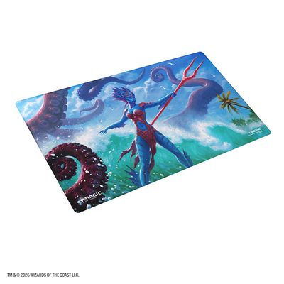 Gamegenic Double-Sided Playmat: MTG Reality Fracture - Kiora of Salt and Sand