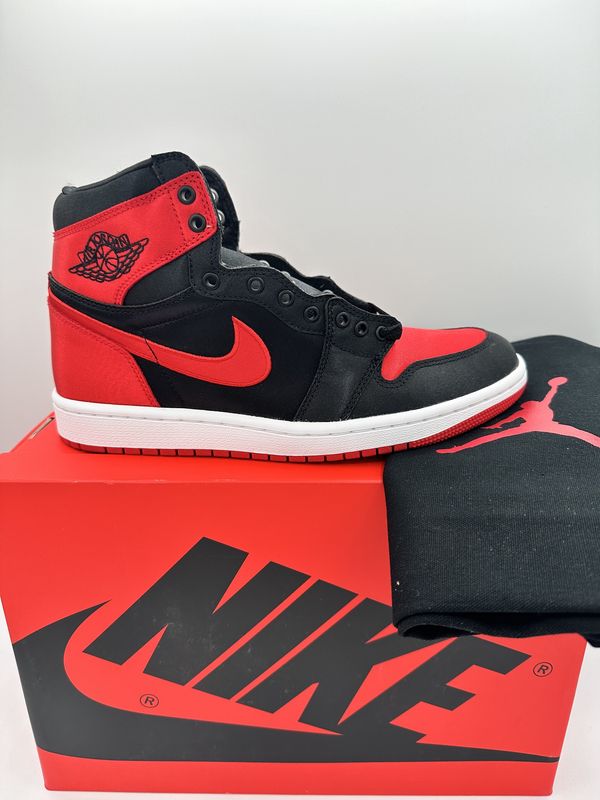 Jordan 1 High - Satin Bred (Women's)