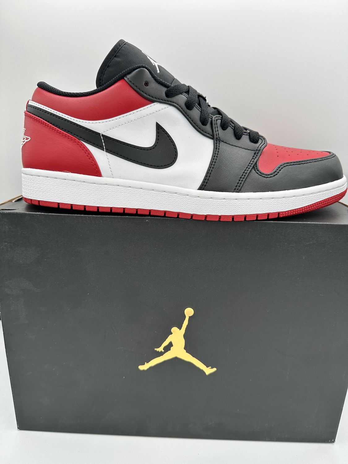 Jordan 1 Low - Bred Toe