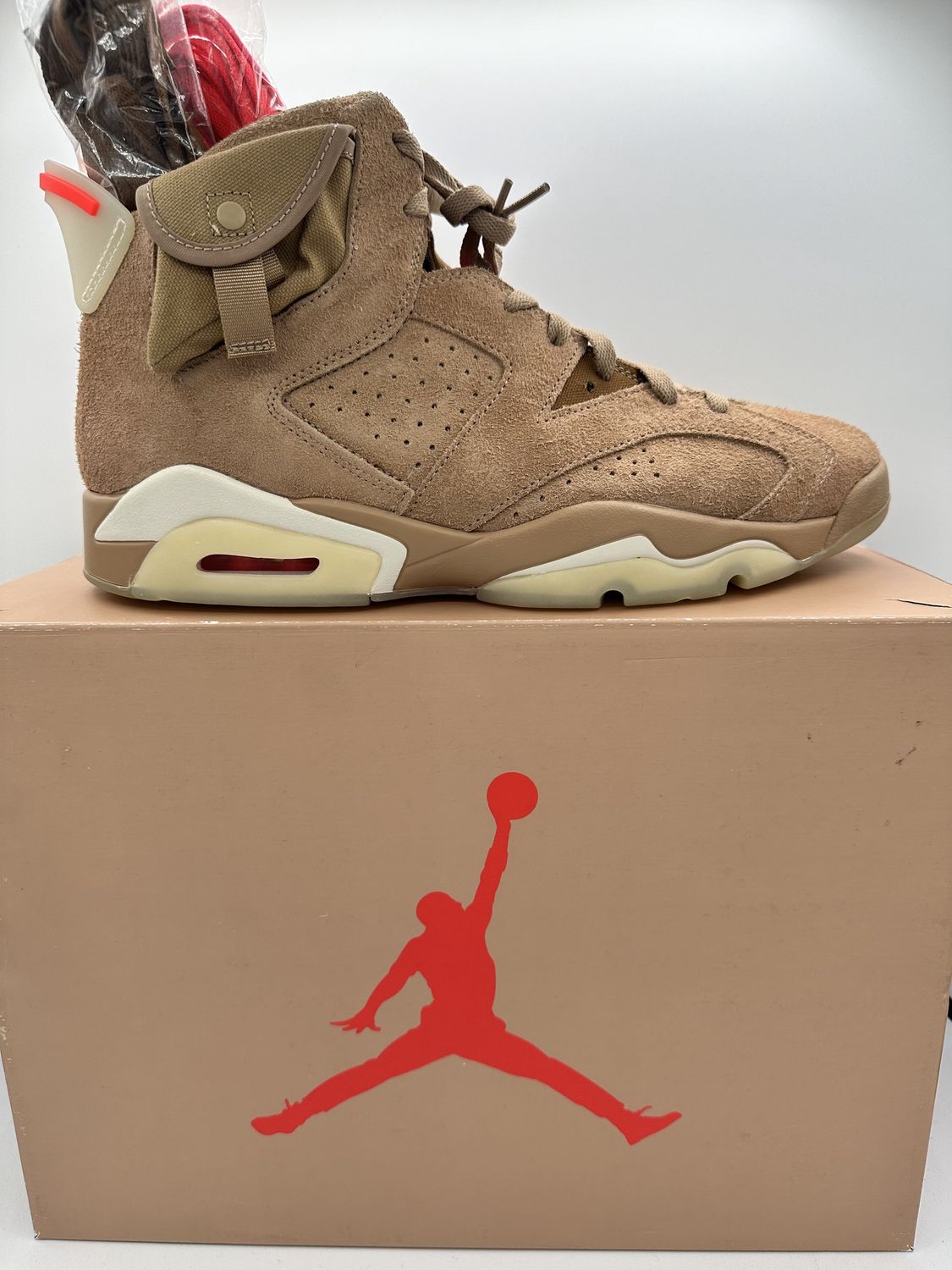 Jordan 6 Travis Scott - British Khaki