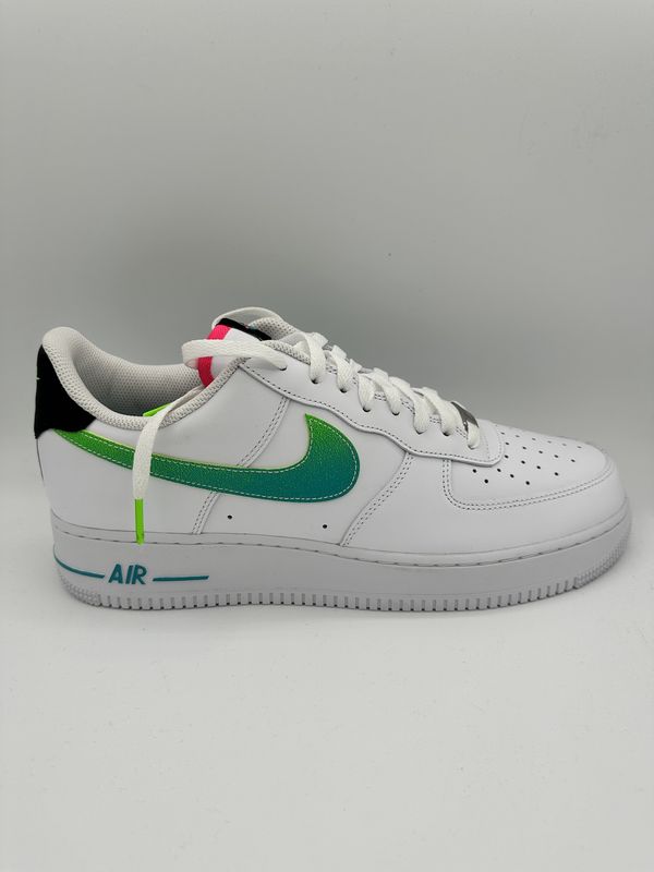 Nike AF1 Low - Aquamarine White Green Strike (No Box)