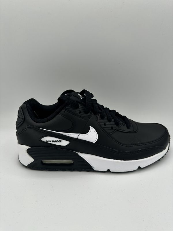 Nike Air Max 90 LTR - Black/White (GS) (No Box)