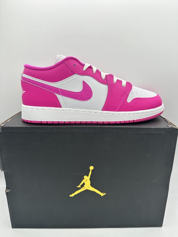 Jordan 1 Low - Fire Pink (GS)