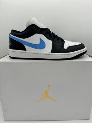 Jordan 1 Low - Black White Blue  (Women&#39;s)