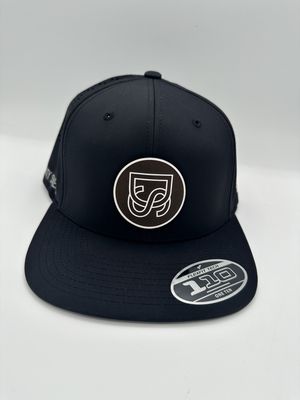 Duality Sneaks Black DS Flat Bill Hat