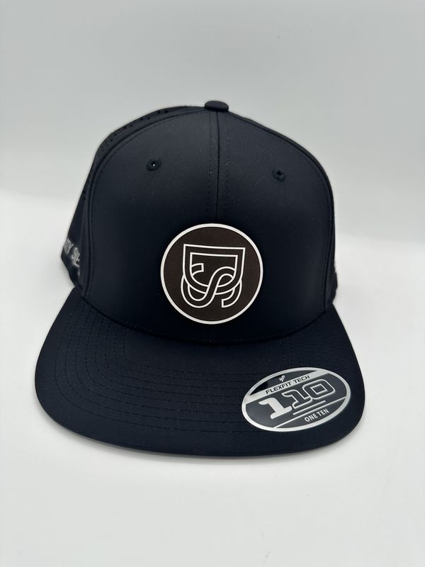 Duality Sneaks Black DS Flat Bill Hat