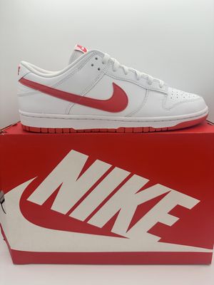 Nike Dunk Low - White Picante Red